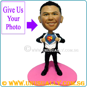 Custom 3D Caricature Super Executive Figurine